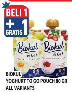 Promo Harga Biokul Yogurt To Go! All Variants 80 gr - Hypermart