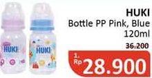 Promo Harga HUKI Bottle PP BP 120 ml - Alfamidi