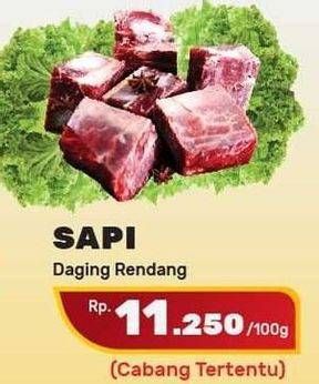 Promo Harga Daging Rendang Sapi per 100 gr - Yogya