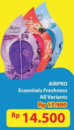 Promo Harga Airpro Essentials Fresh All Variants 9 ml - Hypermart