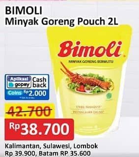 Promo Harga Bimoli Minyak Goreng 2000 ml - Alfamart