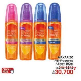 Promo Harga Makarizo Hair Energy Scentsations All Variants 100 ml - LotteMart