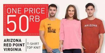Promo Harga Arizona/Red Point/Virginia T-shirt & Top Knit  - Carrefour