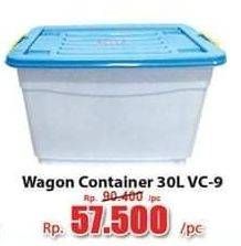 Promo Harga LION STAR Wagon Container VCL-9 30000 ml - Hari Hari