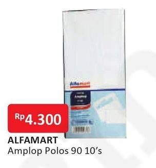 Promo Harga ALFAMART Amplop Polos 90 10 pcs - Alfamart