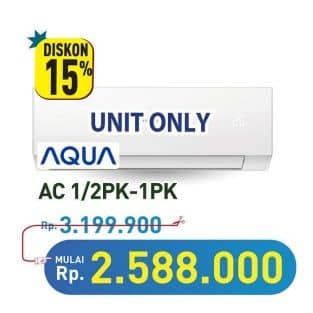 Promo Harga Aqua AC Split  - Hypermart