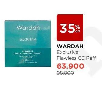 Promo Harga WARDAH Exclusive Flawless Cover Cushion  - Watsons