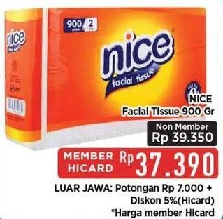 Promo Harga Nice Facial Tissue 900 gr - Hypermart