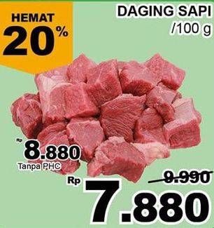 Promo Harga Daging Rendang Sapi per 100 gr - Giant