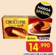 Promo Harga LOTTE Chocopie Marshmallow per 6 pcs 168 gr - Superindo