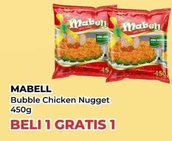 Promo Harga Mabell Nugget Bubble 450 gr - Yogya