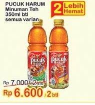 Promo Harga TEH PUCUK HARUM Minuman Teh All Variants 350 ml - Indomaret