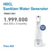 Promo Harga HOCL PRM01 | Sanitizer Water Generator 1 pcs - Electronic City