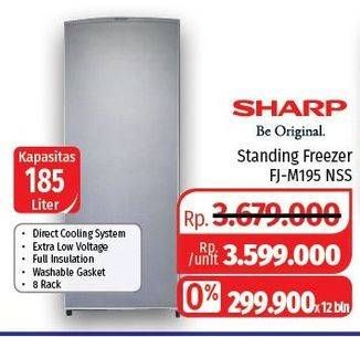 Promo Harga SHARP FJ-M195N-SS  - Lotte Grosir