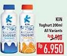 Promo Harga KIN Bulgarian Yogurt All Variants 200 ml - Hypermart
