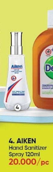 Aiken Hand Sanitizer Spray
