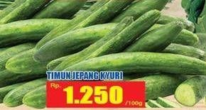 Promo Harga Timun Kyuri per 100 gr - Hari Hari