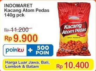 Promo Harga Indomaret Kacang Atom Pedas 140 gr - Indomaret