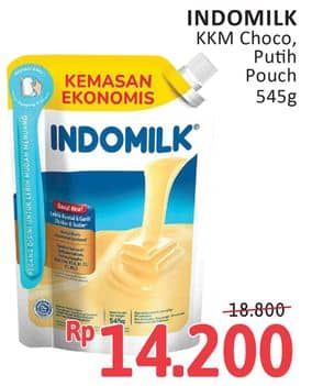 Promo Harga Indomilk Susu Kental Manis Cokelat, Plain 545 gr - Alfamidi