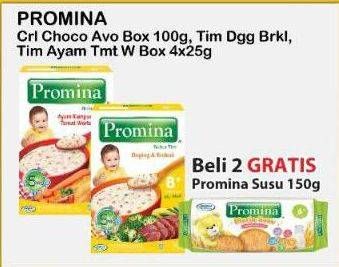Promo Harga Promina Bubur Tim 8+/Sweet Cereal  - Alfamart