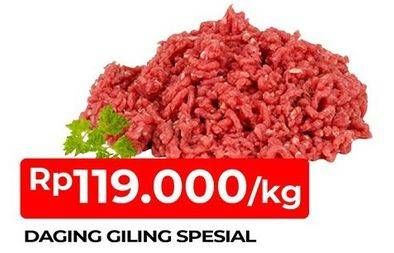 Promo Harga Daging Giling Sapi Spesial per 100 gr - TIP TOP