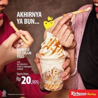 Promo Harga Richeese Factory Ice Cream  - Richeese Factory