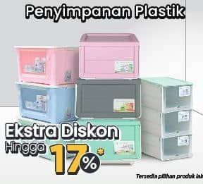 Promo Harga Penyimpanan Plastik  - COURTS