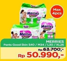 Promo Harga Merries Pants Good Skin S40, M34, L30, XL26  - TIP TOP