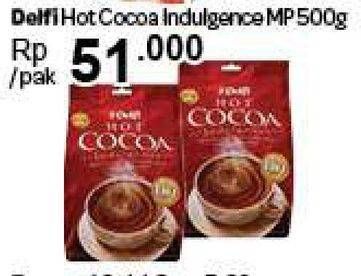 Promo Harga Delfi Hot Cocoa Indulgence 500 gr - Carrefour