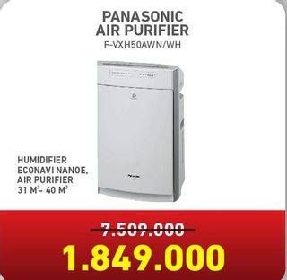 Promo Harga Panasonic F-VXH50AWN | Air Purifier  - Electronic City