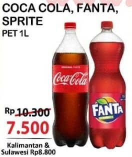 Promo Harga Coca Cola Fanta Sprite  - Alfamart