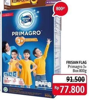 Promo Harga FRISIAN FLAG Primagro 3+ Madu 800 gr - Alfamidi