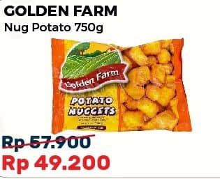 Promo Harga Golden Farm Potato Nugget 750 gr - Alfamart