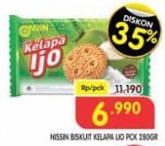 Promo Harga Nissin Coconut Biscuits 280 gr - Superindo