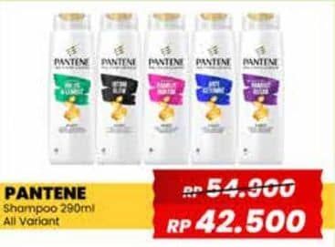 Promo Harga Pantene Shampoo All Variants 290 ml - Yogya