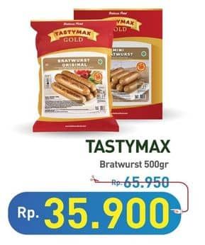 Promo Harga Tastymax Bratwurst 500 gr - Hypermart