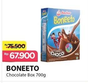 Promo Harga ANCHOR BONEETO Susu Bubuk Hi Calsium Cokelat 700 gr - Alfamart