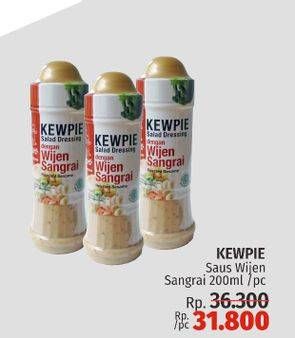 Promo Harga Kewpie Saus Siram Wijen Sangrai 200 ml - LotteMart