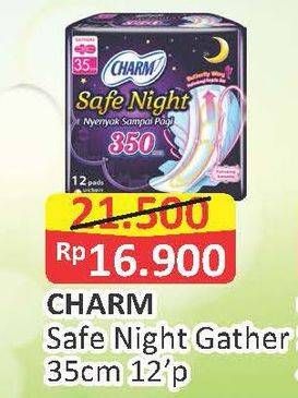 Promo Harga Charm Safe Night Gathers 35cm 12 pcs - Alfamart