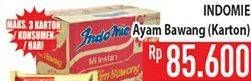 Promo Harga INDOMIE Mi Kuah Ayam Bawang per 40 pcs 69 gr - Hypermart