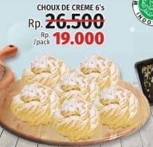 Promo Harga Choux 6 pcs - LotteMart