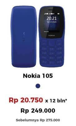 Promo Harga Nokia 105  - Erafone