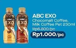 Promo Harga ABC Minuman Kopi Chocomalt, Milk Coffee 230 ml - Alfamart