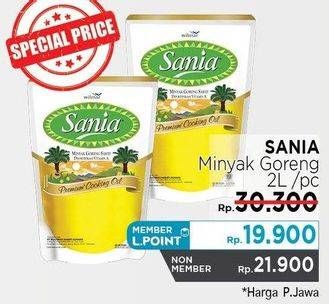 Promo Harga SANIA Minyak Goreng 2 ltr - LotteMart