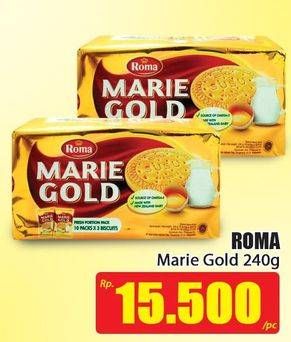 Promo Harga ROMA Marie Gold 240 gr - Hari Hari