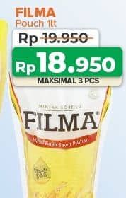 Promo Harga Filma Minyak Goreng 1000 ml - Yogya