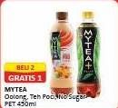 Promo Harga My Tea Minuman Teh Poci Oolong, Less Sugar, Oolong Plus 450 ml - Alfamart
