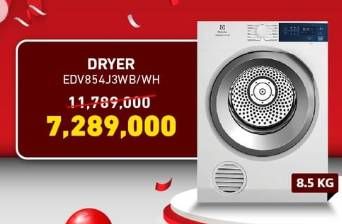 Promo Harga Electrolux EDV854J3WB/WH | Ultimate Care 300 venting dryer  - Electronic City
