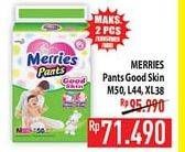 Promo Harga Merries Pants Good Skin L44, XL38, M50 38 pcs - Hypermart