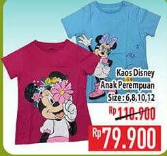 Promo Harga Disney T Shirt Girls  - Hypermart
